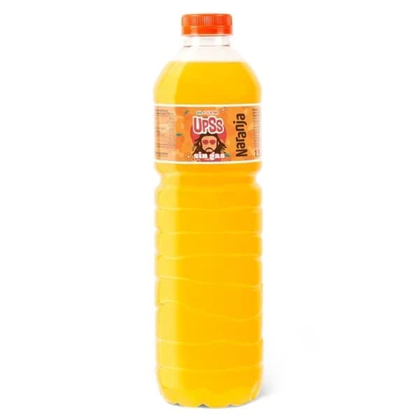 Refresco de naranja sin gas Upss Dia botella 1.5 l - 1.49 l - Imagen del producto en Findit