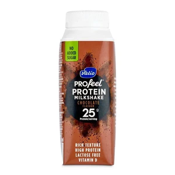 Batido de proteínas sabor chocolate sin azúcar añadido Valio Profeel 260 g. - 0.26 kg - Imagen del producto en Findit