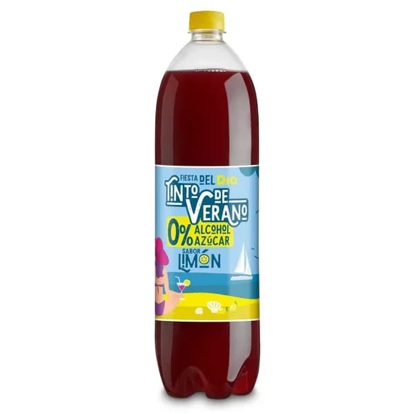 Tinto de verano sin alcohol con limón Dia botella 1.5 l - 1.5 l - Imagen del producto en Findit