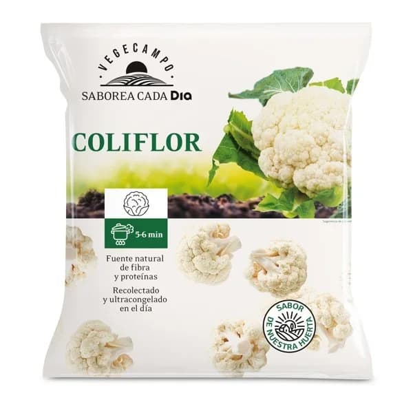 Coliflor Vegecampo de Dia bolsa 1 Kg - 1 kg - Imagen del producto en Findit