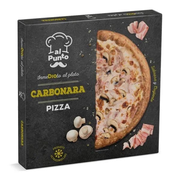 Pizza carbonara Al Punto Dia caja 465 g - 0.47 kg - Imagen del producto en Findit
