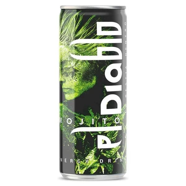 Bebida energética de mojito El diablo de Dia lata 250 ml - 0.25 l - Imagen del producto en Findit