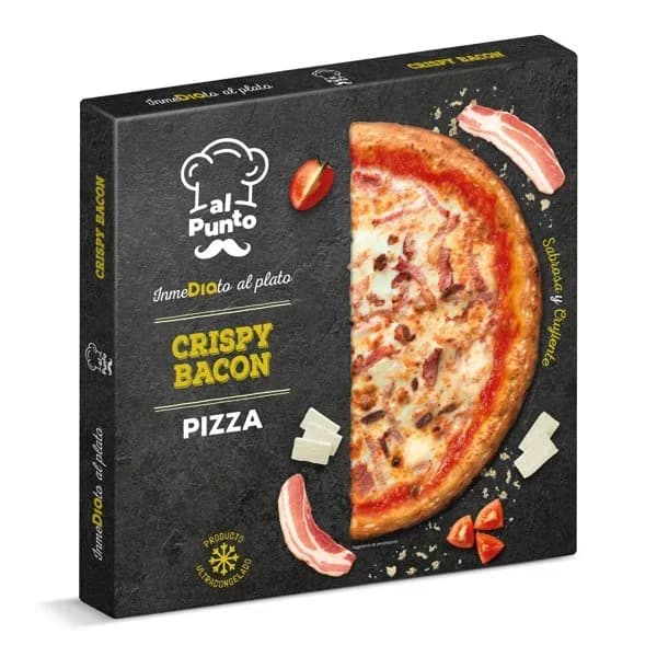 Pizza crispy bacon Al Punto Dia caja 450 g - 0.45 kg - Imagen del producto en Findit