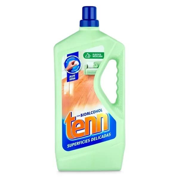 Limpiador con bioalcohol aloe vera Tenn botella 1.3 l - 1 ud - Imagen del producto en Findit