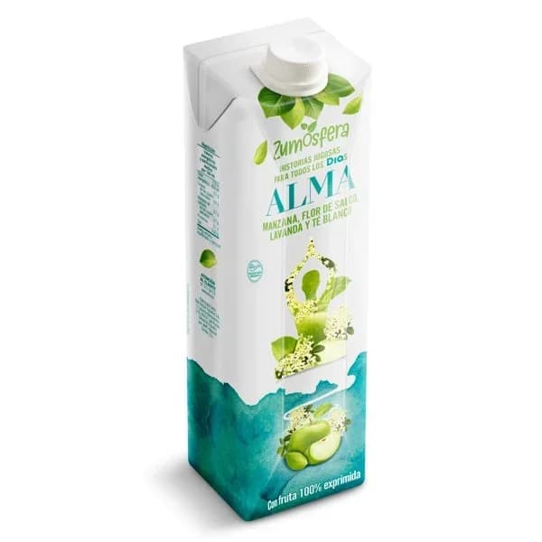Zumo alma de manzana con extractos vegetales Zumosfera de Dia brik 1 l - 1 ud - Imagen del producto en Findit