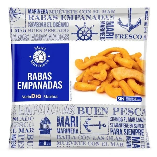 Rabas empanadas Mari Marinera de Dia bolsa 400 g - 0.4 kg - Imagen del producto en Findit