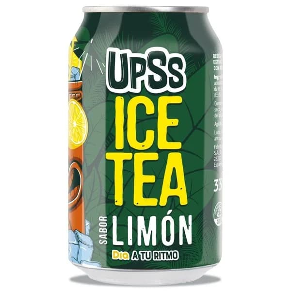 Refresco de té al limón Upss Dia lata 33 cl - 0.33 l - Imagen del producto en Findit