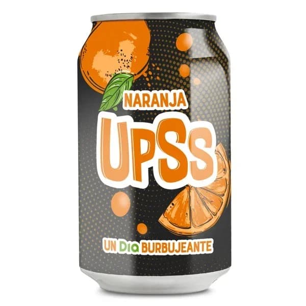 Refresco de naranja Upss Dia lata 33 cl - 0.33 l - Imagen del producto en Findit