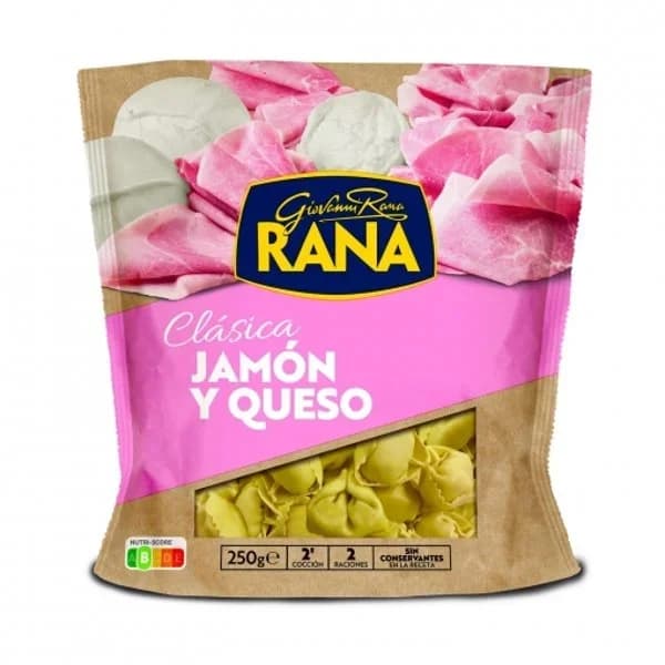 Tortellini de jamón y queso 250 g - 0.25 kg - Imagen del producto en Findit