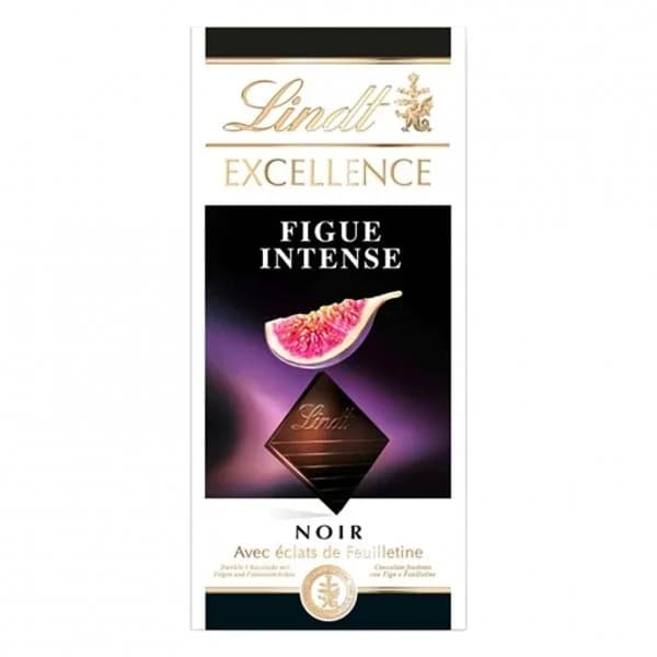 Chocolate negro con trozo de higos EXCELLENCE, tableta 100 g - 0.1 kg - Imagen del producto en Findit