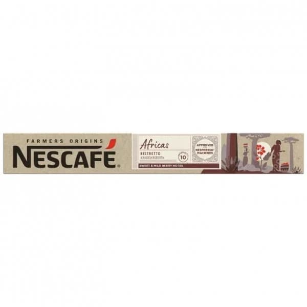 Café Áfricas en cápsulas Nescafé Farmers Origins compatible con Nespresso 10 ud. - 10 ud - Imagen del producto en Findit