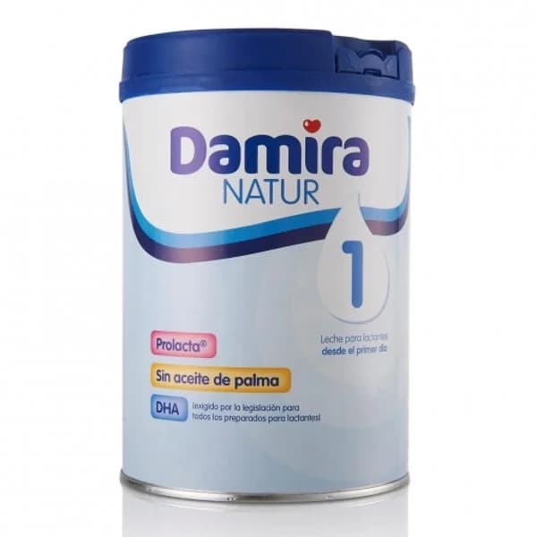 Leche infantil para lactantes desde el primer día Damira Natur 1 lata 800 g. - 0.8 kg - Imagen del producto en Findit