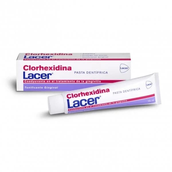 Dentífrico tratamiento gingivitis Clorhexidina Lacer 75 ml. - 0.08 l - Imagen del producto en Findit