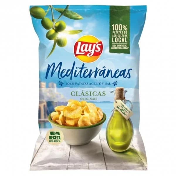 Patatas Fritas Lay's Mediterráneas 140G - 0.14 kg - Imagen del producto en Findit