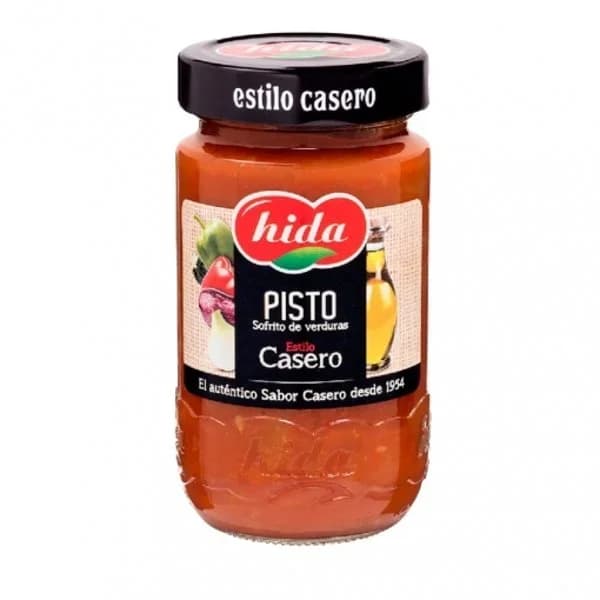 Pisto sofrito de verduras Hida sin gluten 350 g. - 0.35 kg - Imagen del producto en Findit
