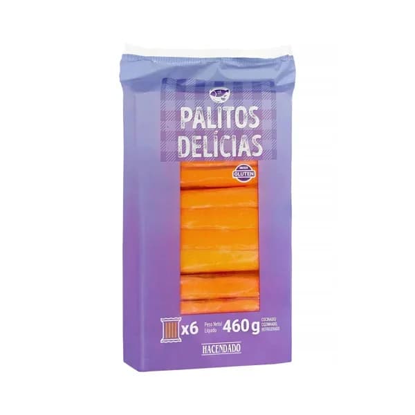 Palitos de surimi Hacendado - 0.46 kg - Imagen del producto en Findit
