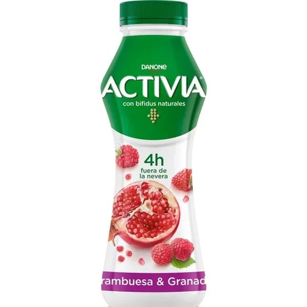 Yogur Activia Bífidus Líquido Granada y Frambuesa - 0.28 kg - Imagen del producto en Findit