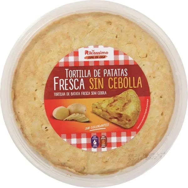 Tortilla Patata Fresca - 1 ud - Imagen del producto en Findit