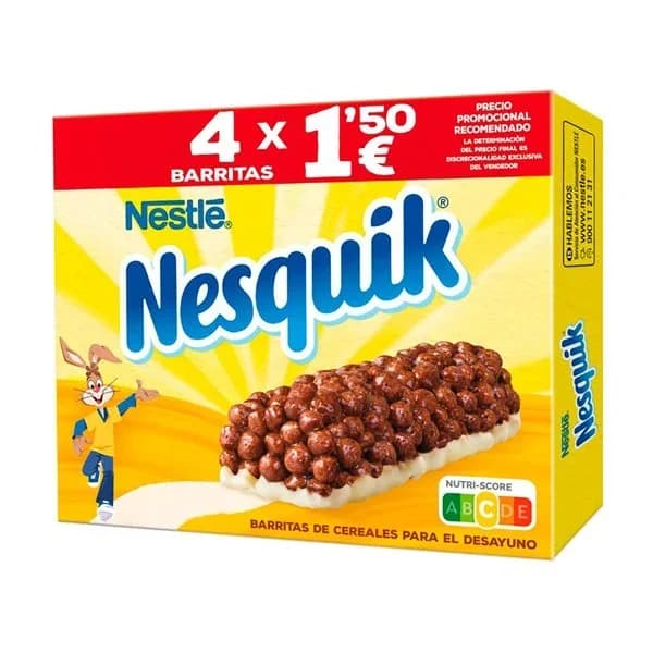 Barrita de Cereales 4 x 25G - 0.1 kg - Imagen del producto en Findit
