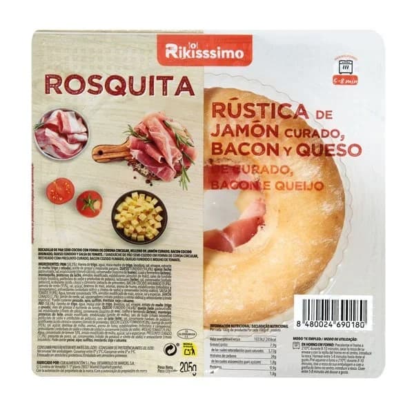 Rosca Rústica Serrana 205G - 0.2 kg - Imagen del producto en Findit