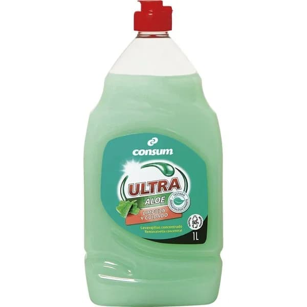 Lavavajillas Concentrado Ultra Aloe - 1 l - Imagen del producto en Findit