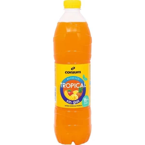 Refresco Tropical sin Gas - 1.5 l - Imagen del producto en Findit