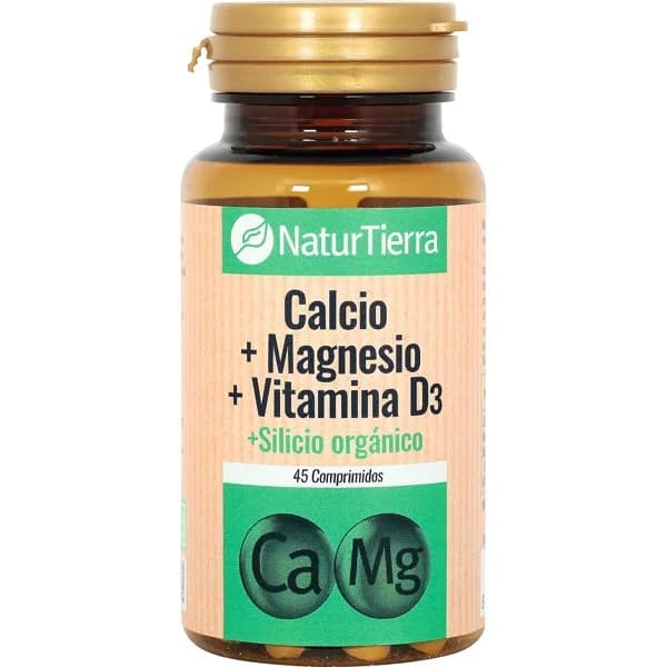 Calcio, Magnesio y Vitaminas D3 - 43.5 ud - Imagen del producto en Findit