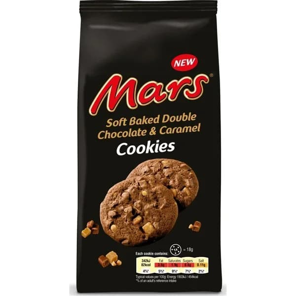 Galletas de chocolate y caramelo Mars 162 g. - 0.16 kg - Imagen del producto en Findit