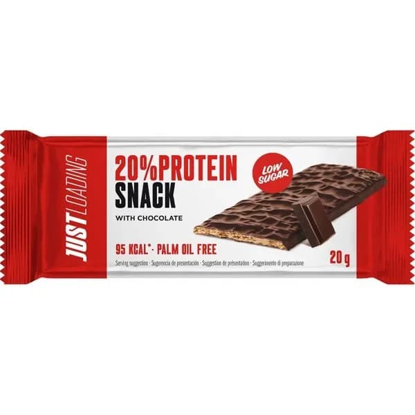 Snack de chocolate alto en proteínas Just Loading 20 g. - 0.02 kg - Imagen del producto en Findit
