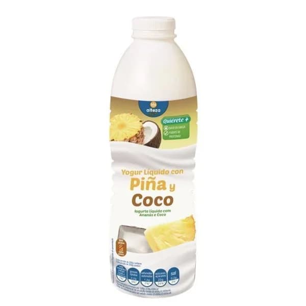 Yogur Líquido Piña y Coco 1L - 1 l - Imagen del producto en Findit