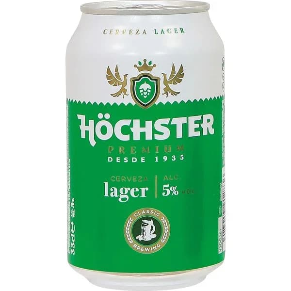 Cerveza Lager Lata - 0.33 l - Imagen del producto en Findit