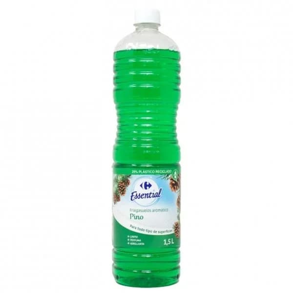 Fregasuelos aroma pino Essential Carrefour 1,5 l. - 1.51 l - Imagen del producto en Findit