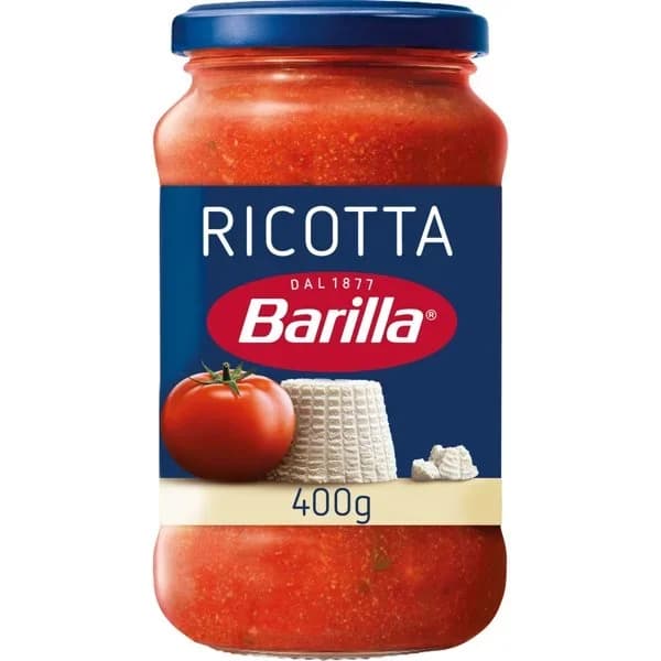 Salsa Ricotta Barilla sin gluten tarro 400 g. - 0.4 kg - Imagen del producto en Findit