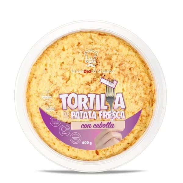 Tortilla de patatas con cebolla Al Punto Dia bandeja 600 g - 0.6 kg - Imagen del producto en Findit