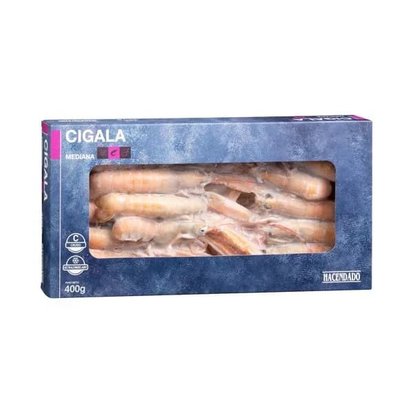 Cigala mediana Hacendado ultracongelada - 1 ud - Imagen del producto en Findit