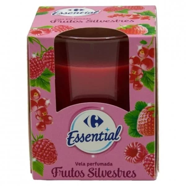 Vela perfumada frutos silvestres Carrefour Essential 1 ud. - 1 ud - Imagen del producto en Findit