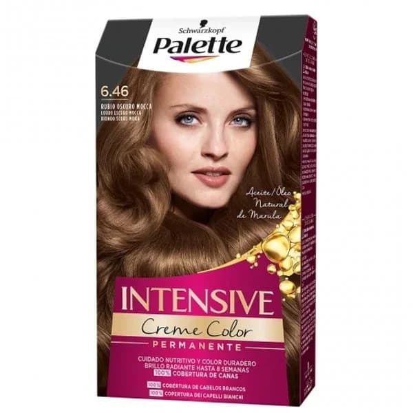 Tinte 6.46 rubio oscuro mocca Intensive Color Cream Palette 1 ud. - 1 ud - Imagen del producto en Findit