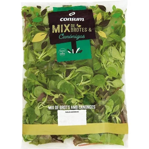 Mix Brotes Canónigos Bolsa - 0.1 kg - Imagen del producto en Findit