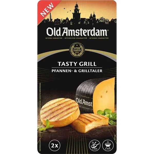Queso de plancha Old Amsterdam 140 g. - 0.14 kg - Imagen del producto en Findit