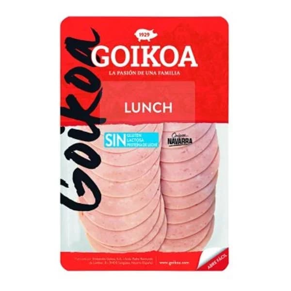 Mortadela en lonchas 125 g - 0.12 kg - Imagen del producto en Findit