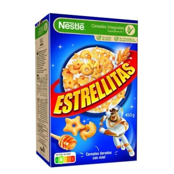 Cereales estrellitas 450 g - 0.45 kg - Imagen del producto en Findit