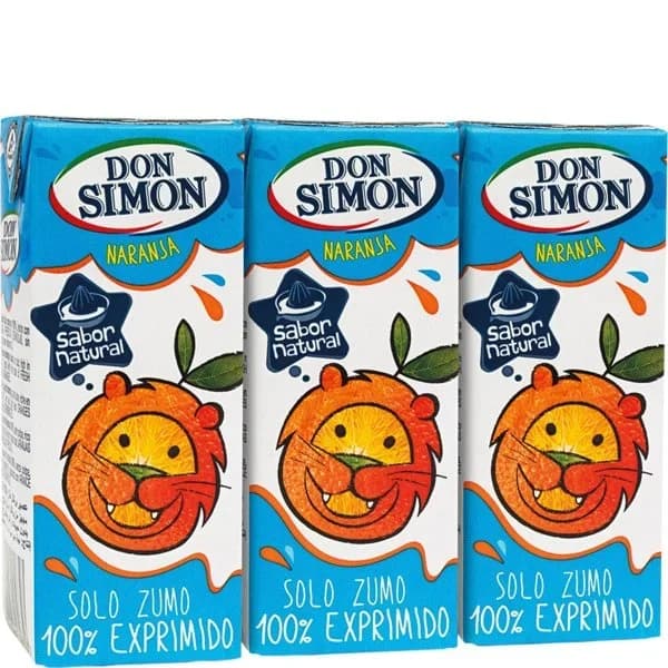 Zumo de naranja exprimida 3x200 ml - 0.6 l - Imagen del producto en Findit