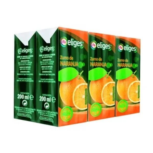 Zumo de naranja 6x20 cl - 1.2 ud - Imagen del producto en Findit