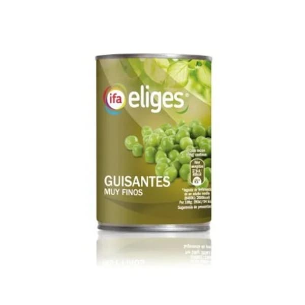 Guisante muy fino 400 g - 0.25 kg - Imagen del producto en Findit