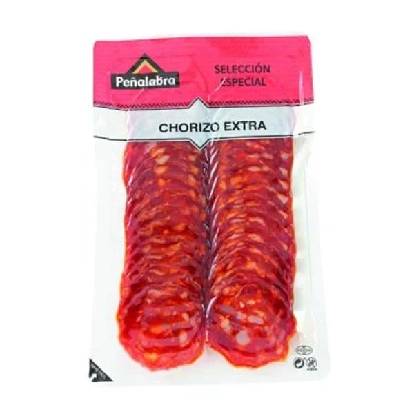 Chorizo en lonchas 100 g - 0.1 kg - Imagen del producto en Findit
