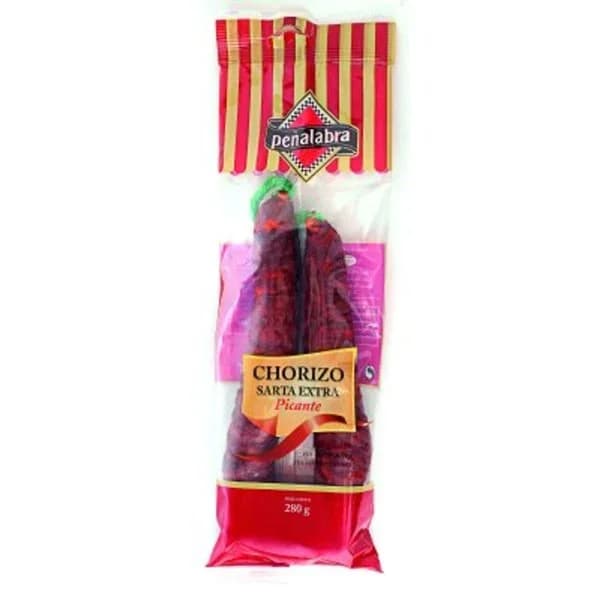 Chorizo picante 280 g - 0.28 kg - Imagen del producto en Findit