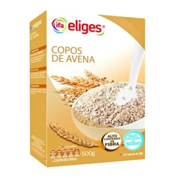 Copos de avena 500 g - 0.5 kg - Imagen del producto en Findit