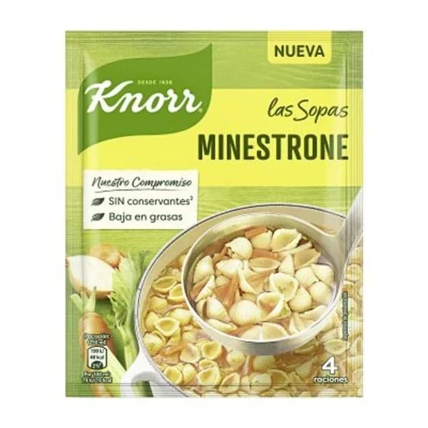 Sopa Deshidratada Minestrone - 0.06 kg - Imagen del producto en Findit