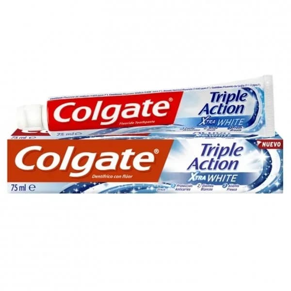 Dentífrico Triple Acción Extra White 75ML - 0.08 l - Imagen del producto en Findit