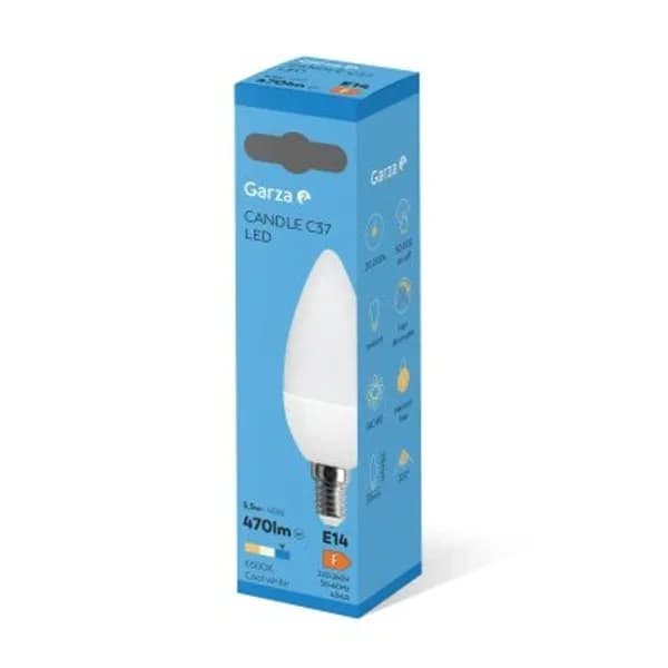 Bombilla led vela 6W E14 - 1 ud - Imagen del producto en Findit
